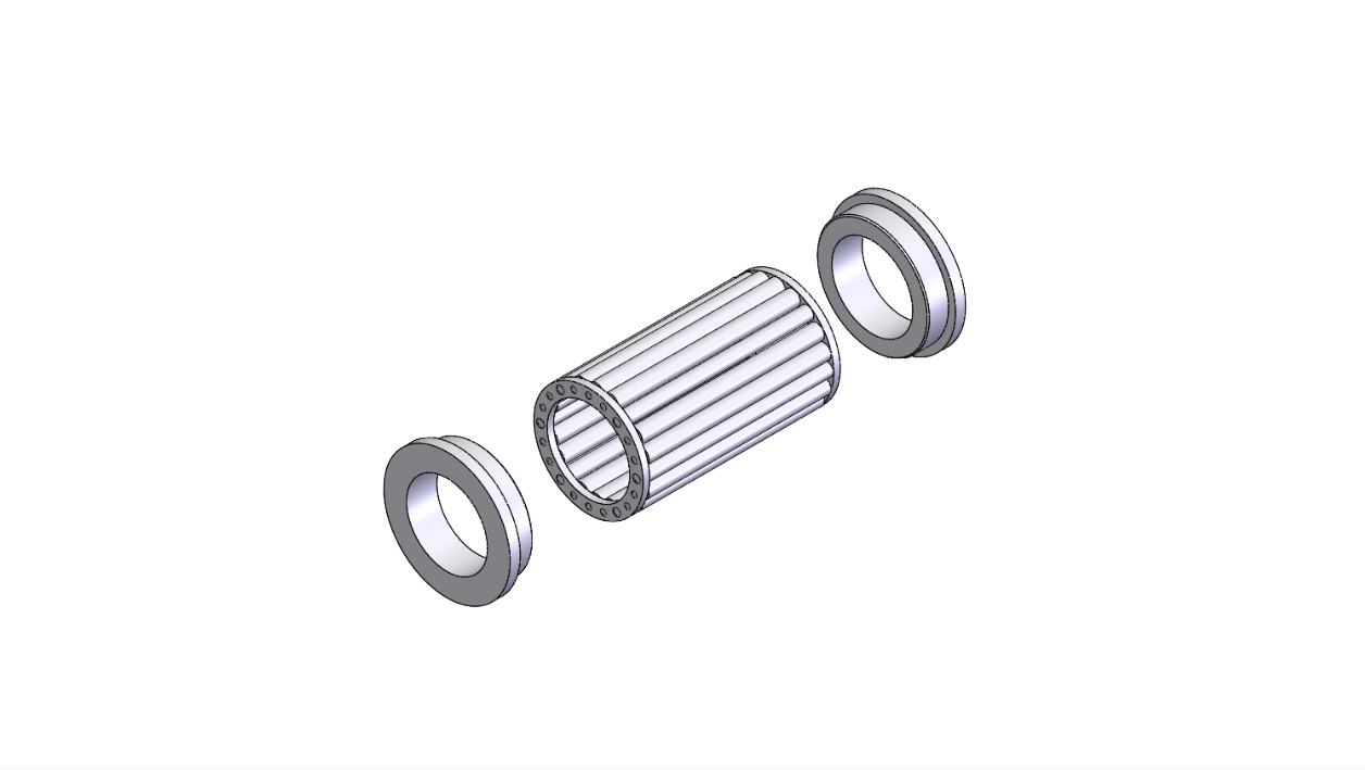 Caged Roller Bearing Kit