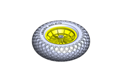 Cub Cart Tire & Rim